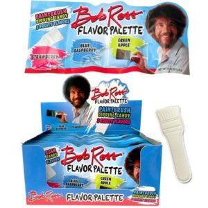 Boston America Bob Ross Flavor Palette Paint Brush Dip Candy 18ct